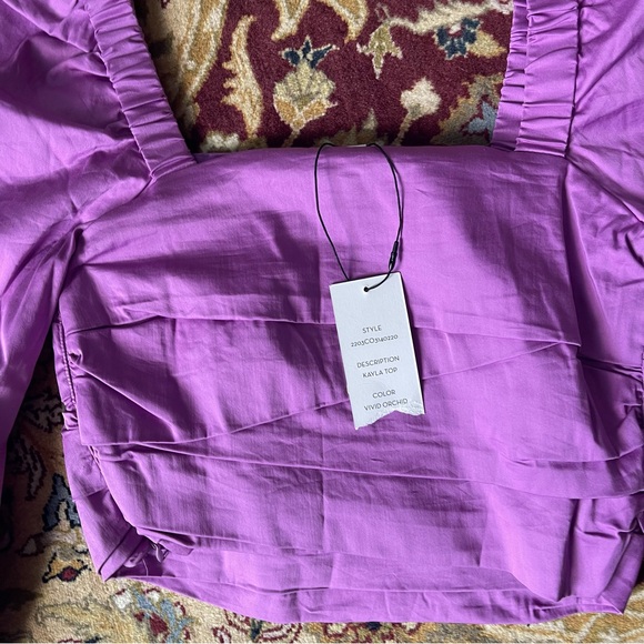Veronica Beard Purple Top NWT - Picture 11 of 11